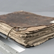 Celkov� pohled na knihu - stav p�ed restaur�torsk�m z�sahem