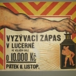 Avers plak�tu, stav po restaurov�n�